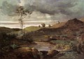Die römische Campagna im Winter plein air Romantik Jean Baptiste Camille Corot